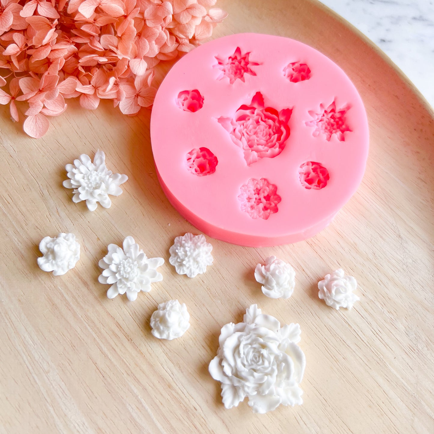 Sweet Florals Silicone Mould