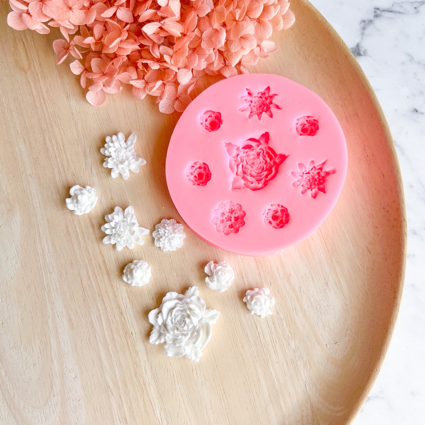 Sweet Florals Silicone Mould