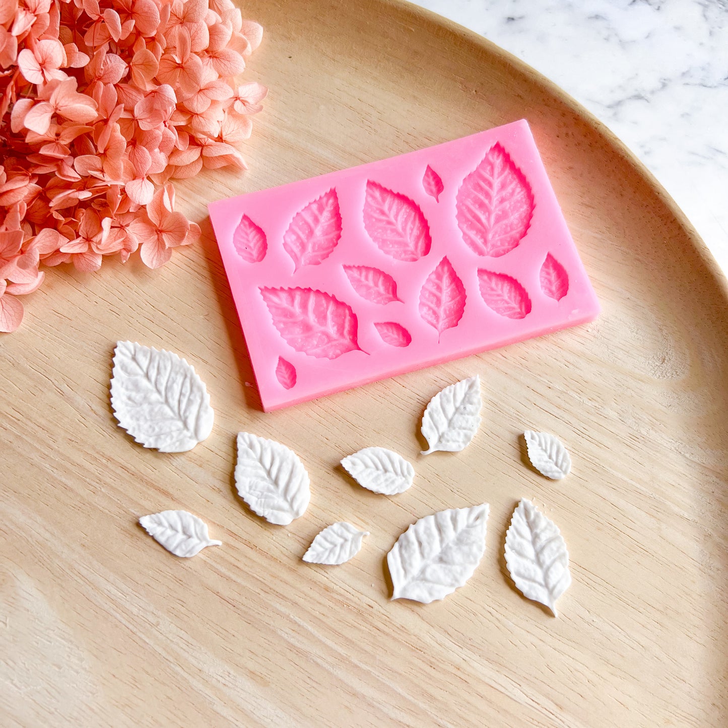 Rose Leaves Silicone Mould