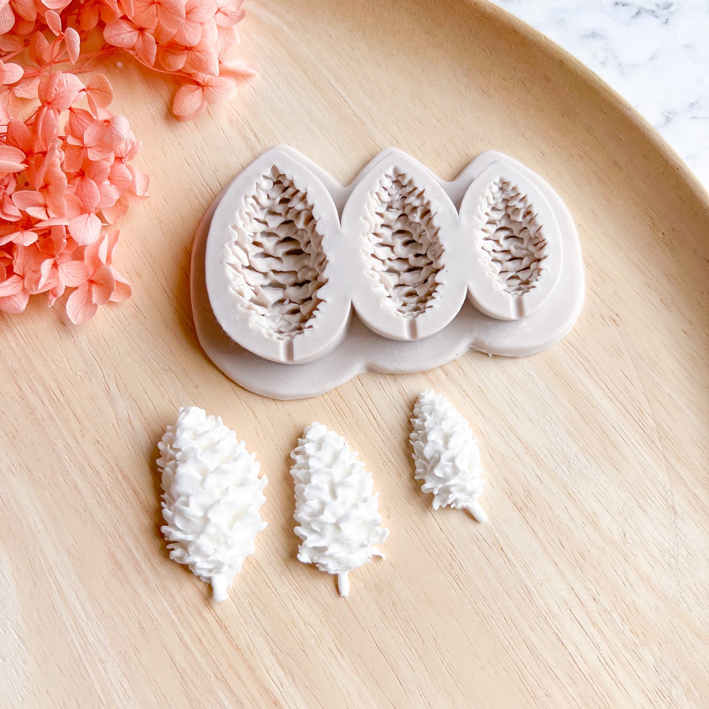 Pinecone Silicone Mould