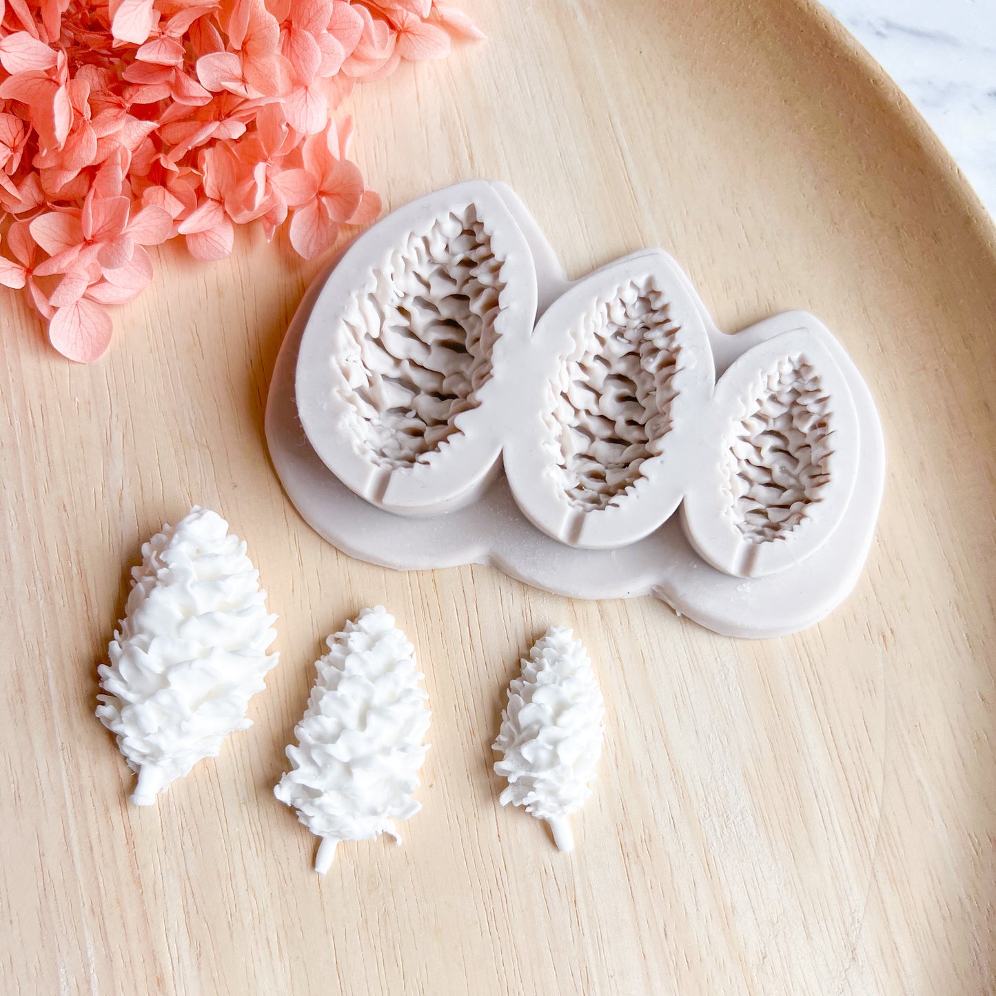 Pinecone Silicone Mould