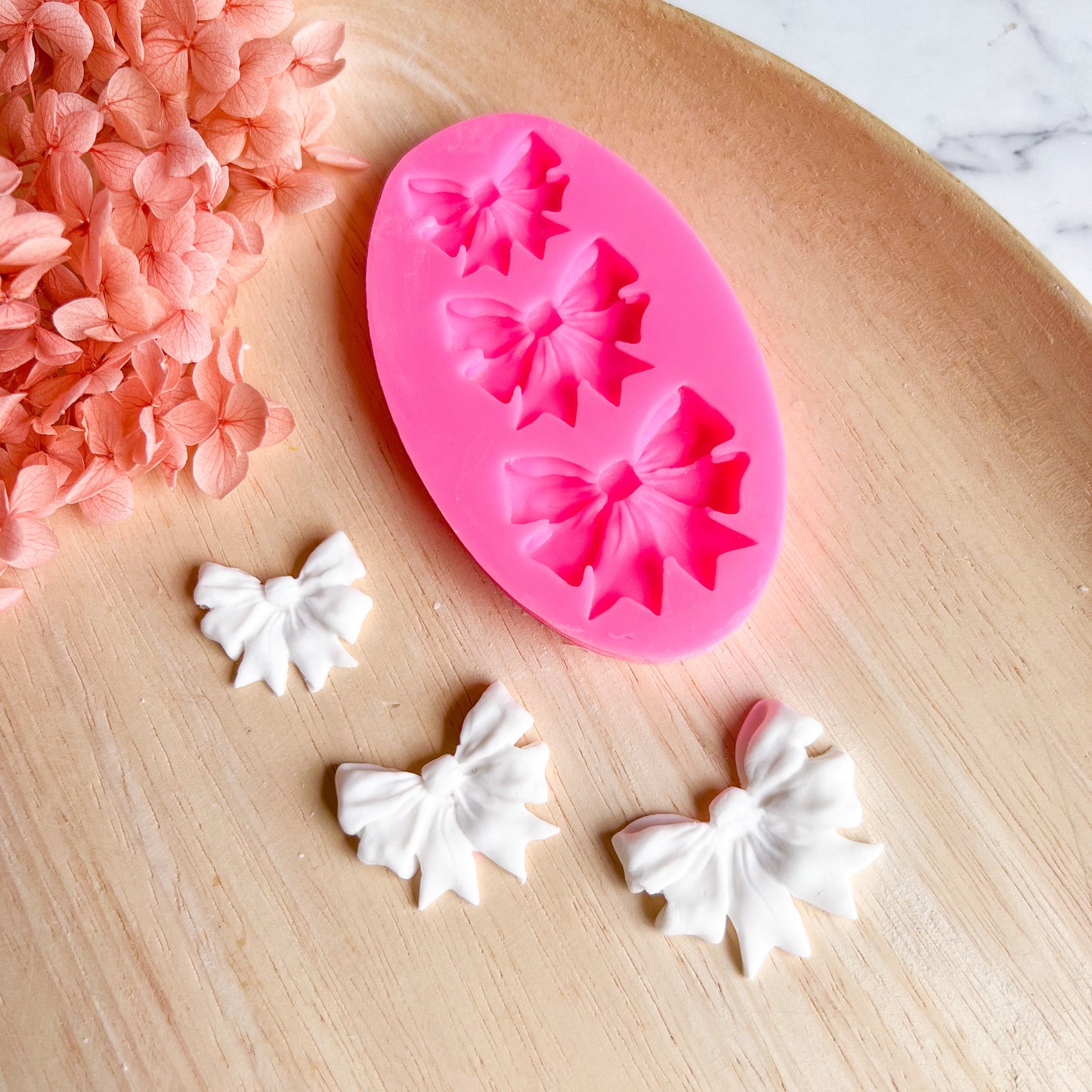 Triple Bow Silicone Mould