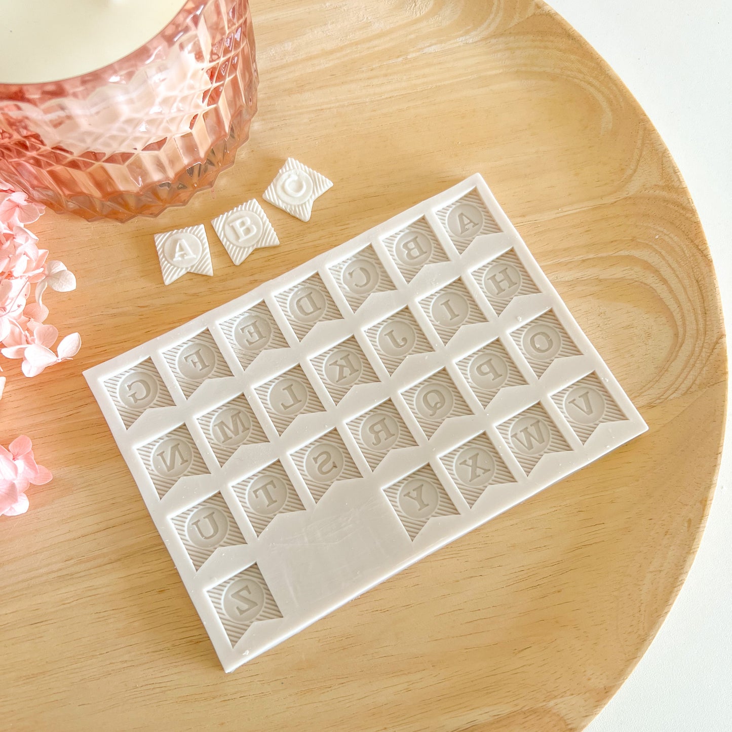 Alphabet Bunting Silicone Mould