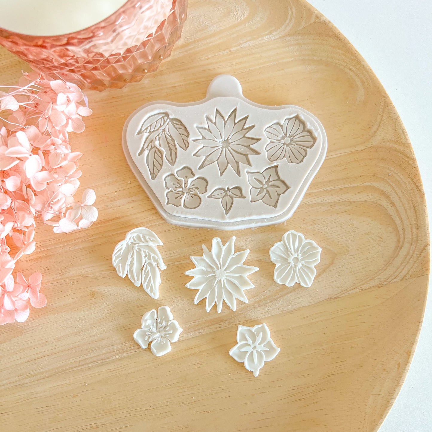 Tropical Flowers Silicone Mould