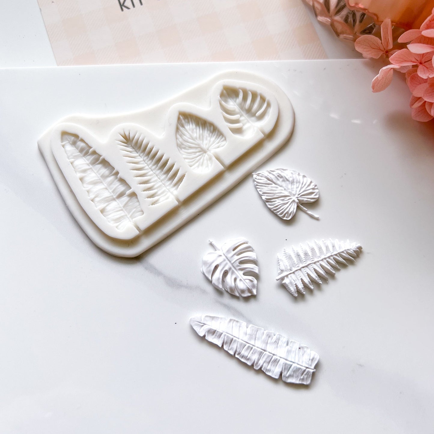 "Tropical Leaves" - Silicone Mould