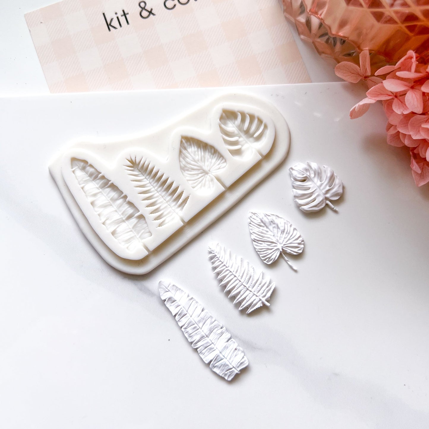 "Tropical Leaves" - Silicone Mould