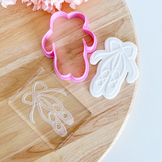 Ballet Shoes Stamp & Cutter Set