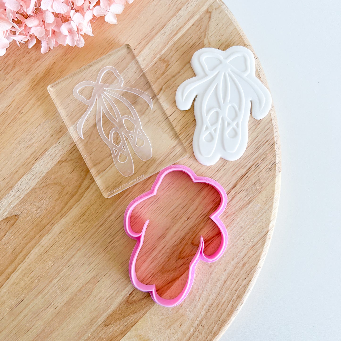 Ballet Shoes Stamp & Cutter Set