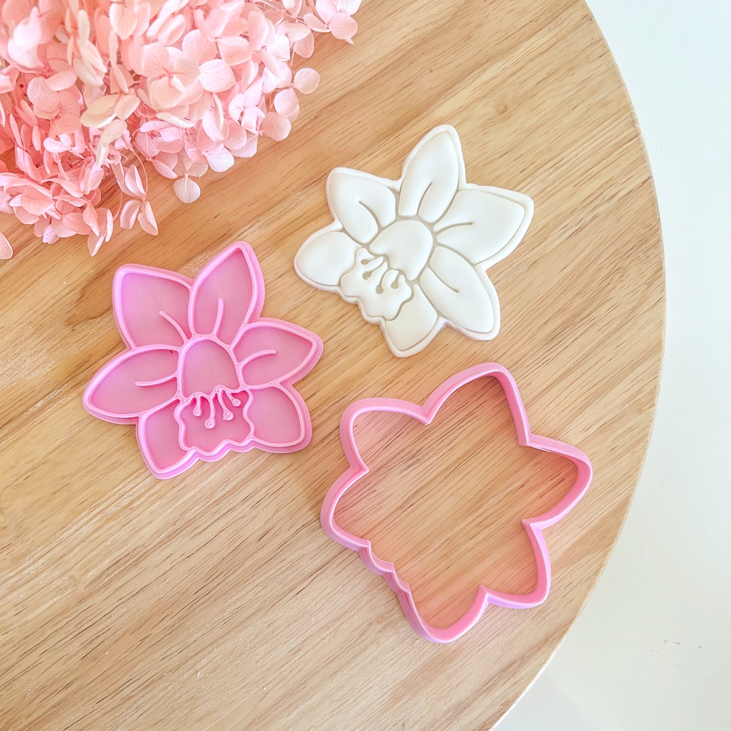 Daffodil Cookie Cutter & Stamp