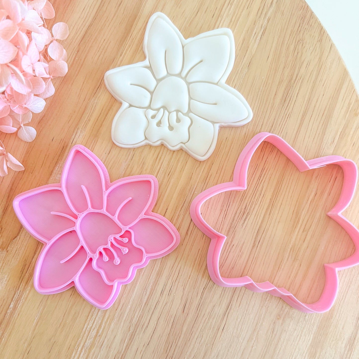 Daffodil Cookie Cutter & Stamp