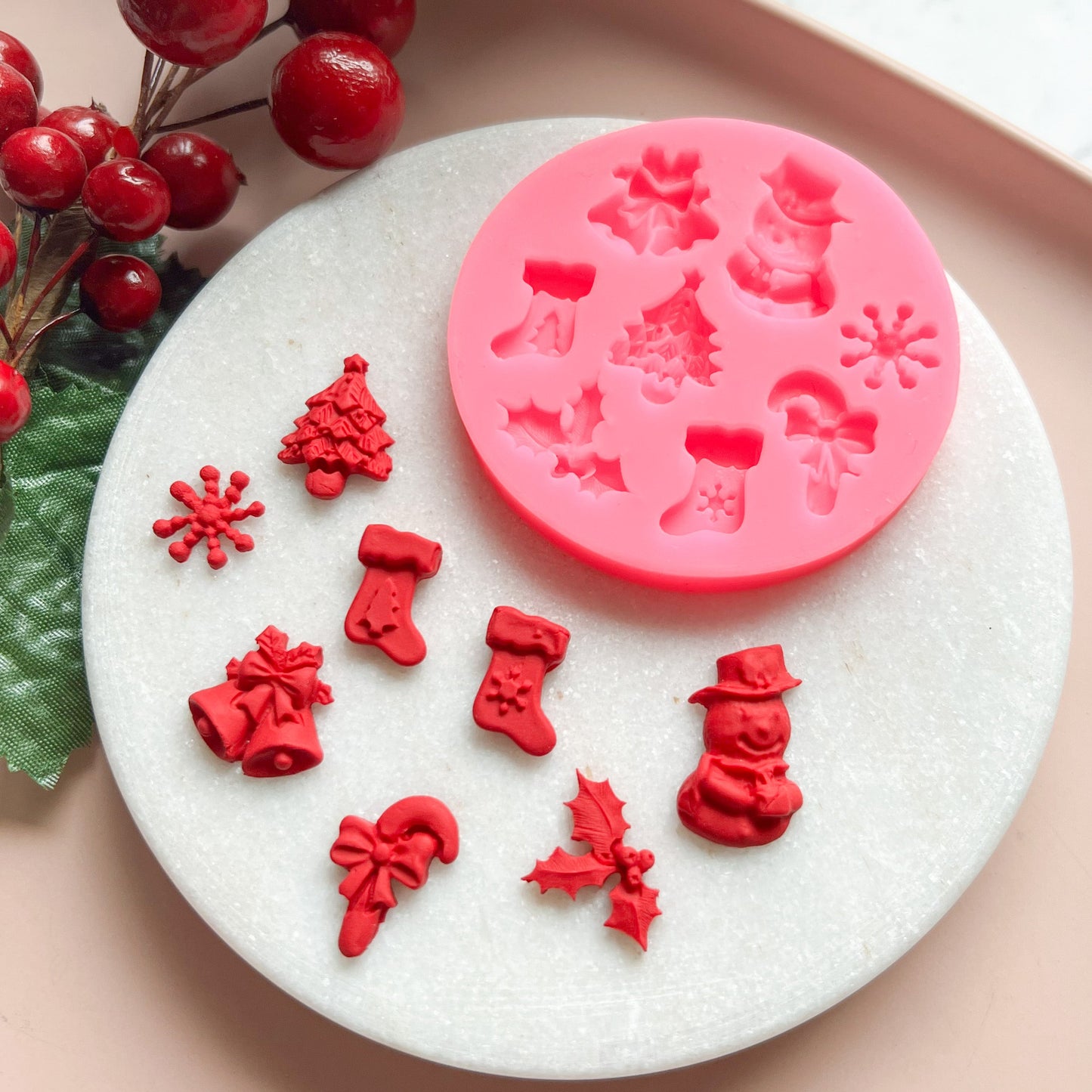"Christmas Collection #1" - Silicone Mould