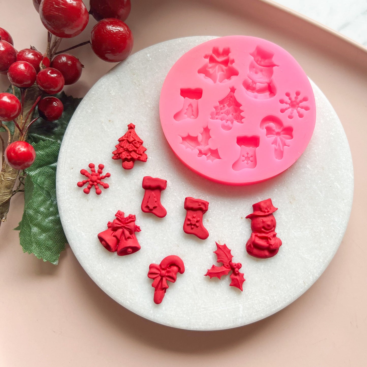 "Christmas Collection #1" - Silicone Mould