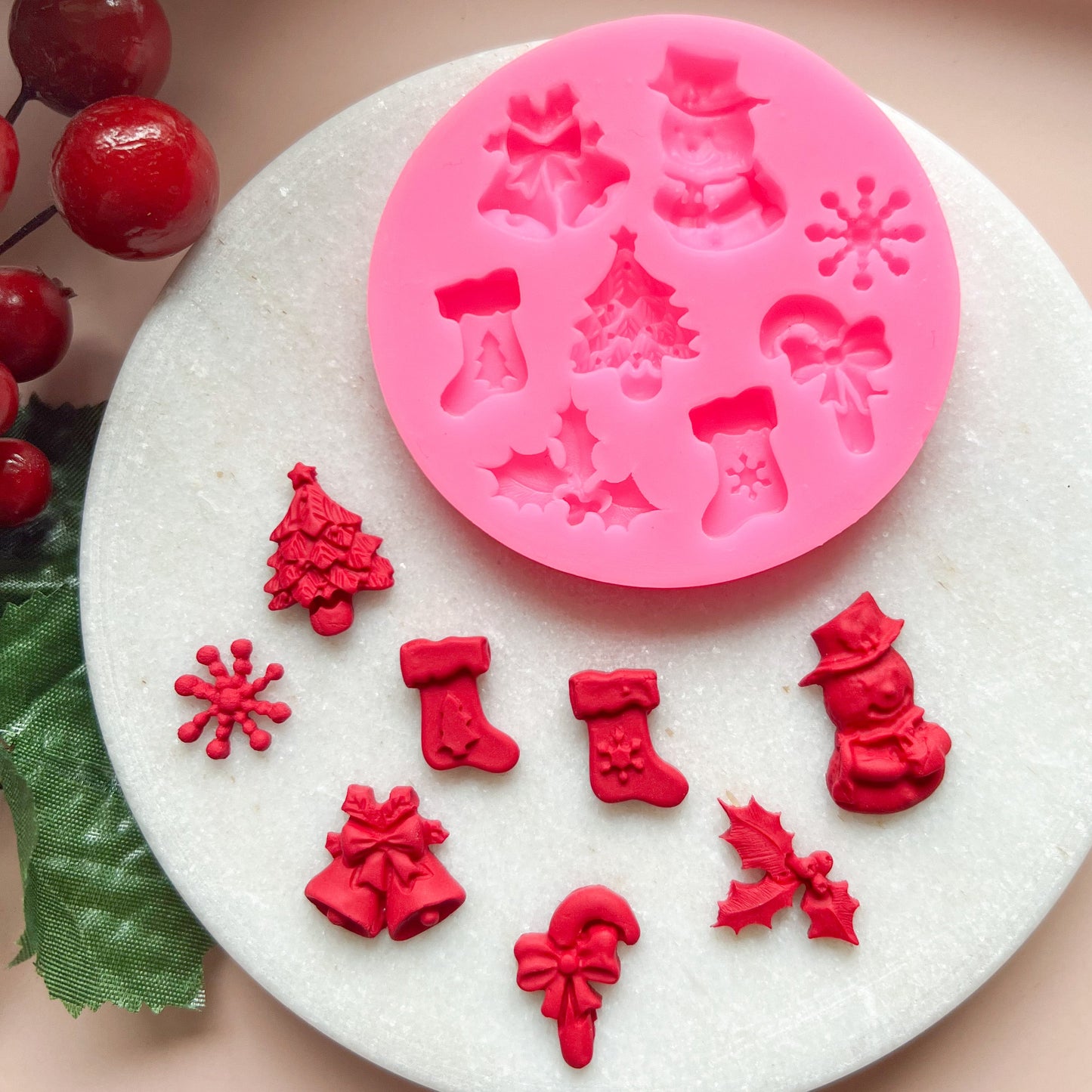 "Christmas Collection #1" - Silicone Mould