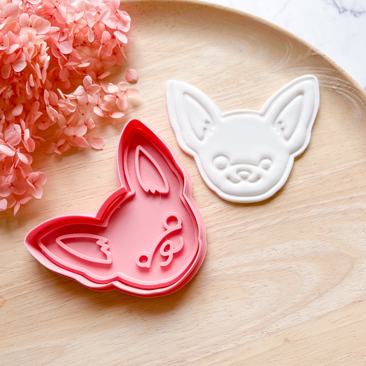 Chiwauwa Cookie Cutter & Stamp