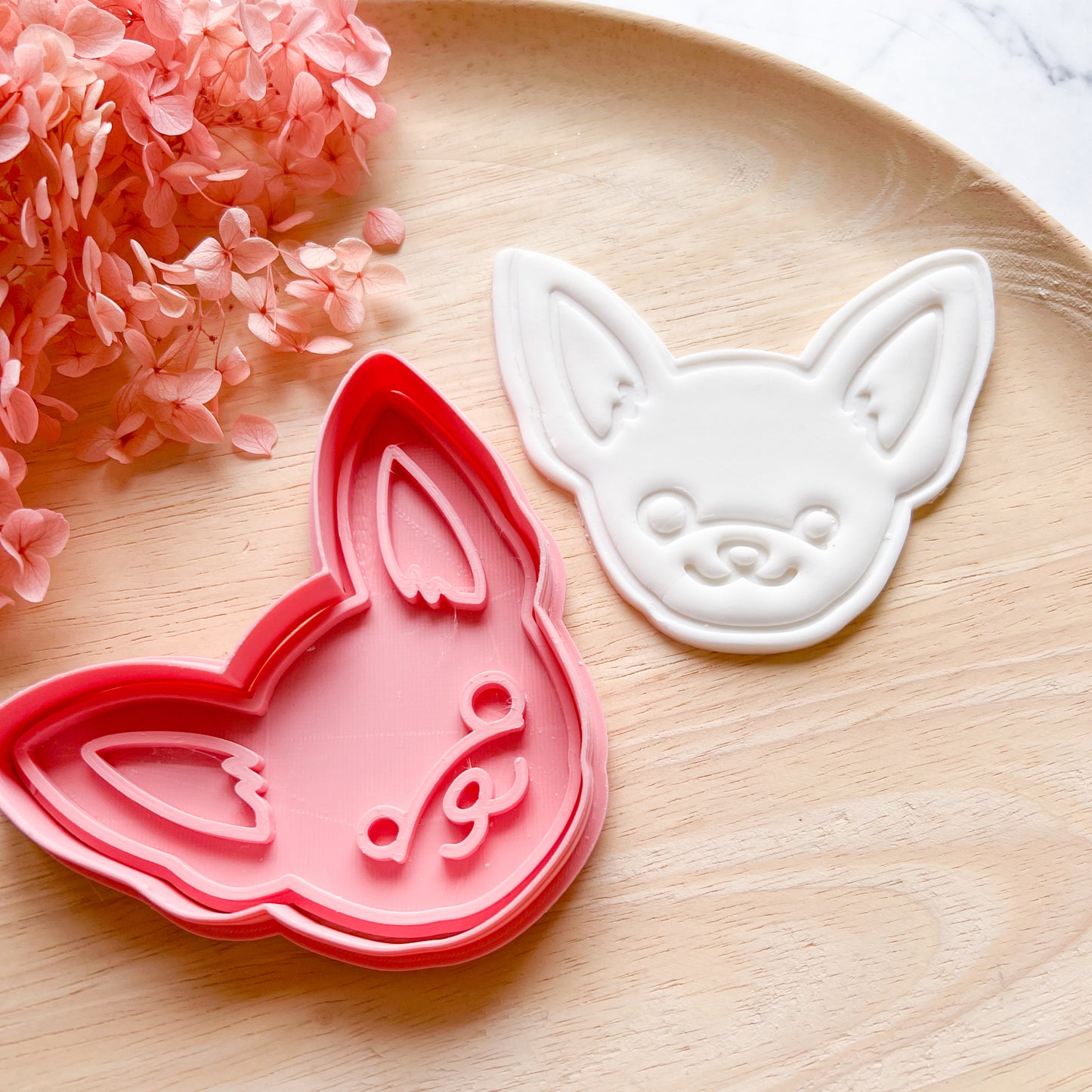 Chiwauwa Cookie Cutter & Stamp