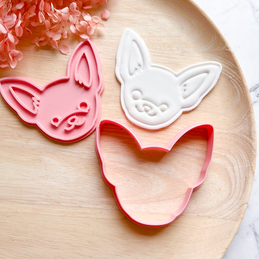 Chiwauwa Cookie Cutter & Stamp