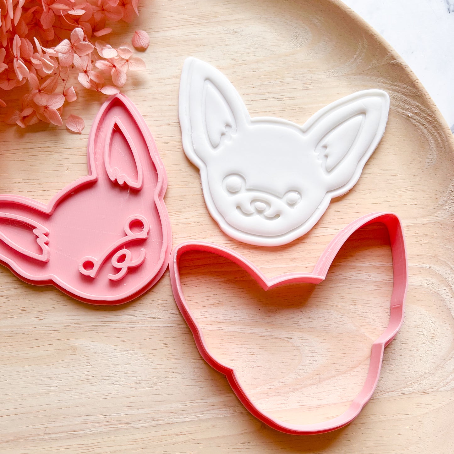 Chiwauwa Cookie Cutter & Stamp