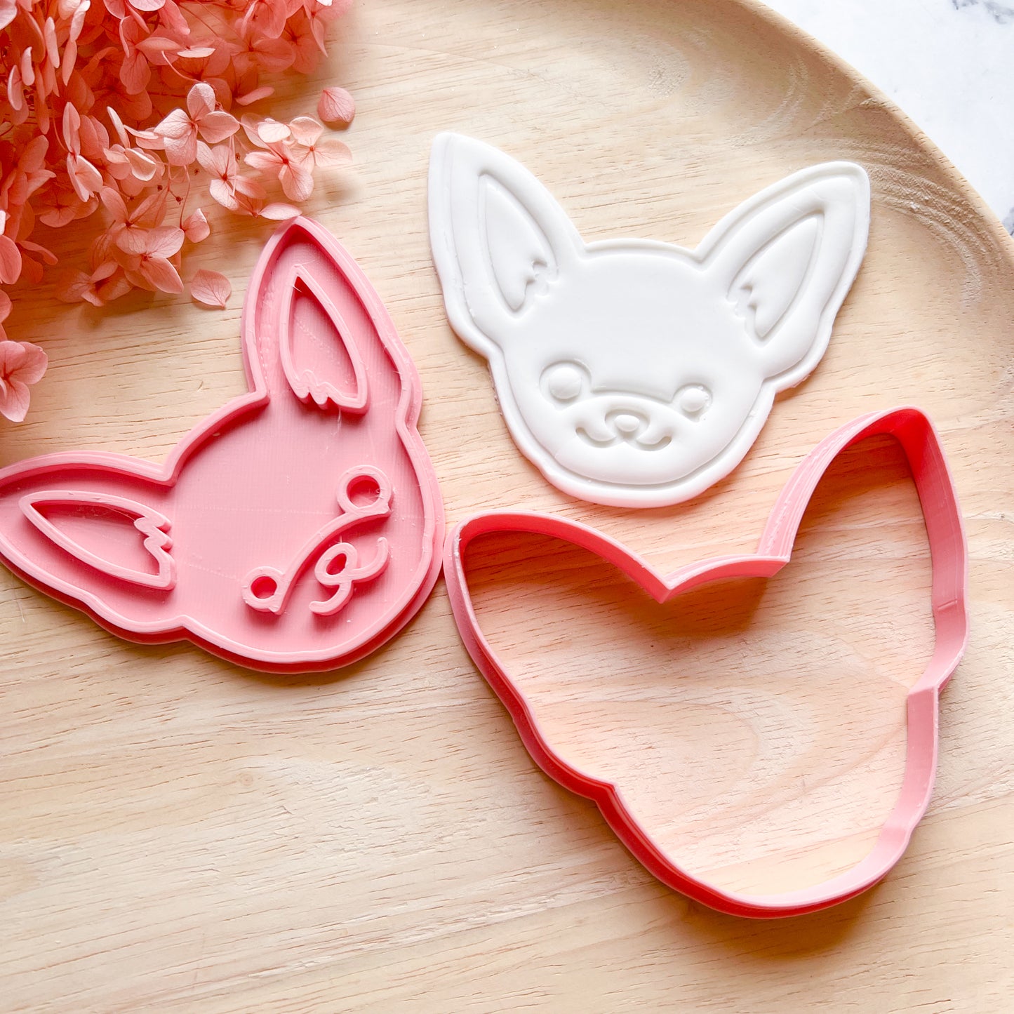 Chiwauwa Cookie Cutter & Stamp