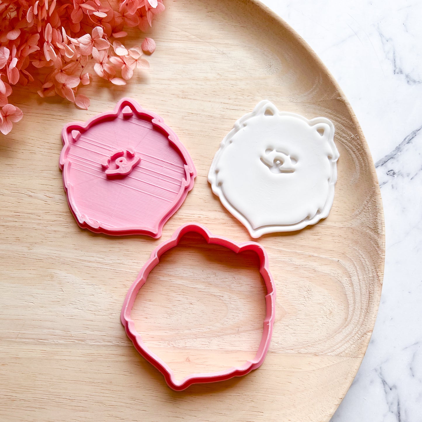 Bischon Cookie Cutter & Stamp