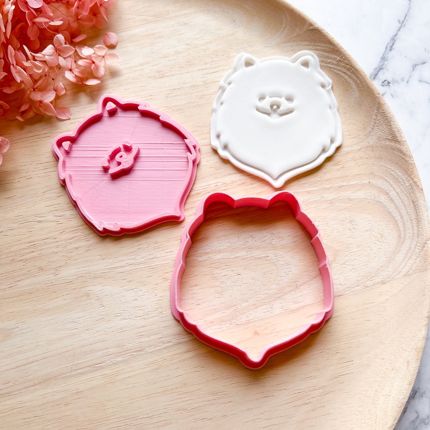 Bischon Cookie Cutter & Stamp