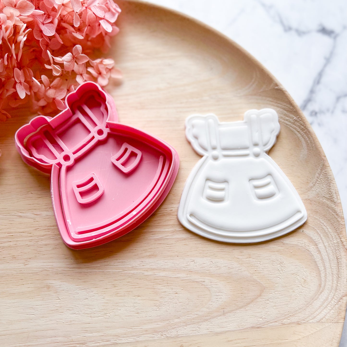 Baby Dress Cookie Cutter & Stamp