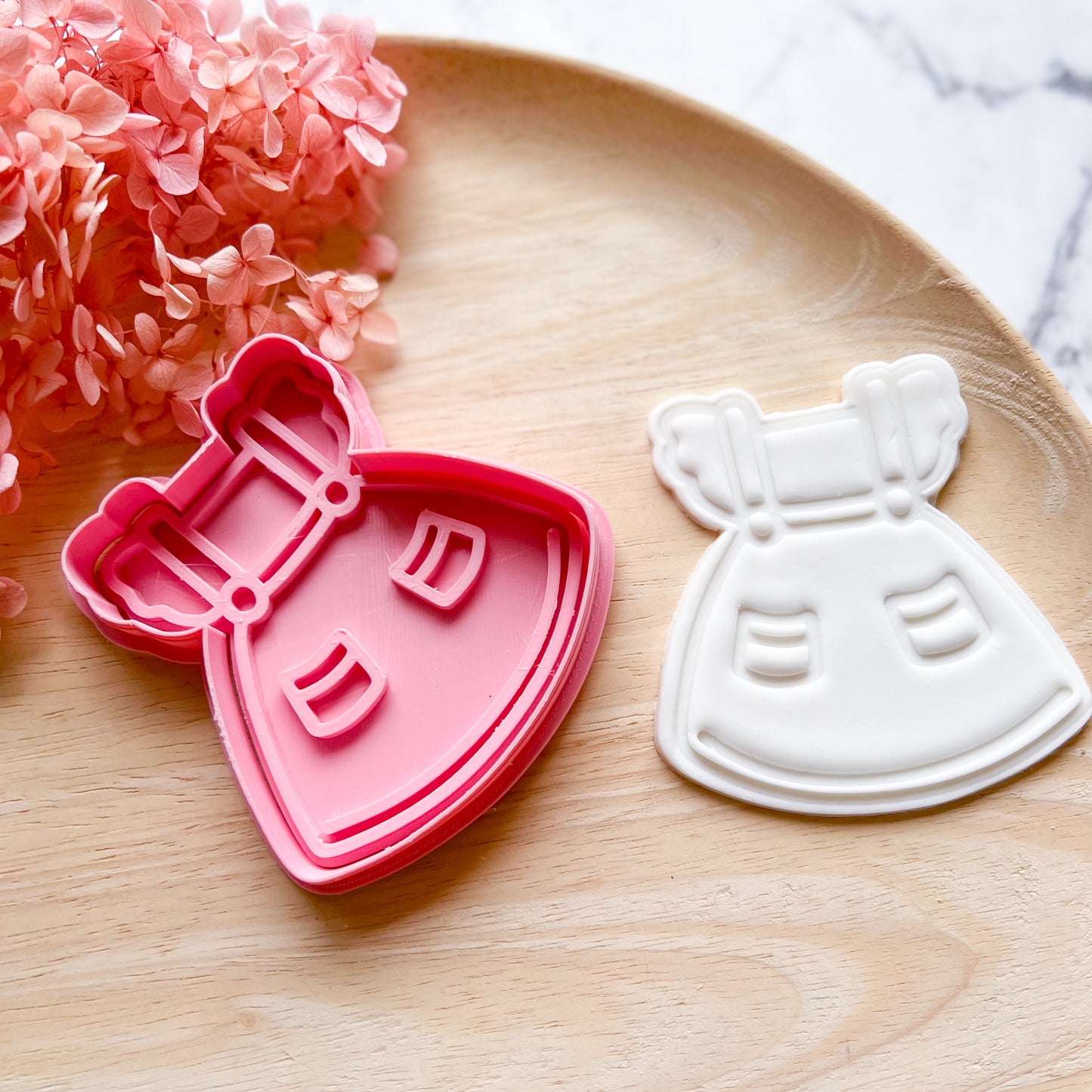 Baby Dress Cookie Cutter & Stamp