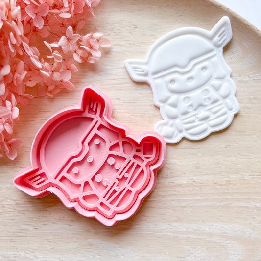 Thor Cookie Cutter & Stamp