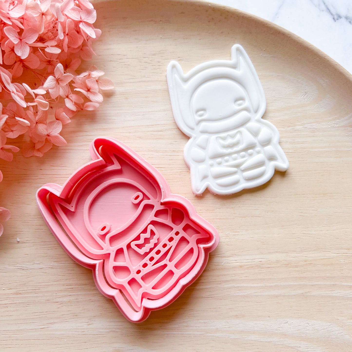 Batman Cookie Cutter & Stamp