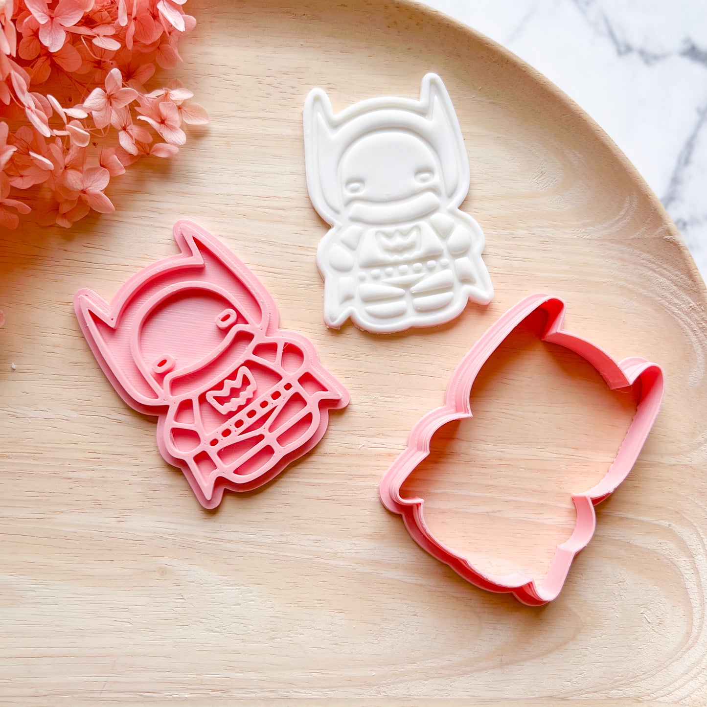 Batman Cookie Cutter & Stamp