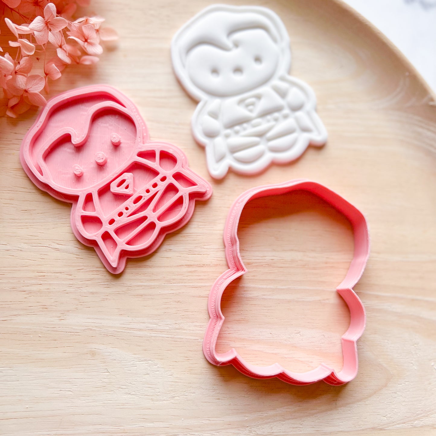 Superman Cookie Cutter & Stamp