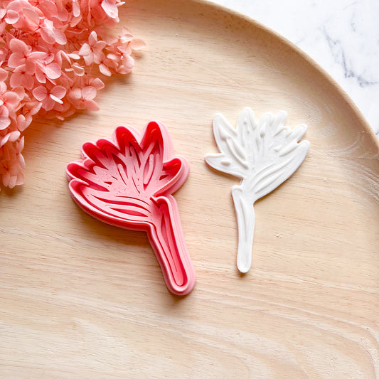 Bird of Paradise Cookie Cutter & Stamp