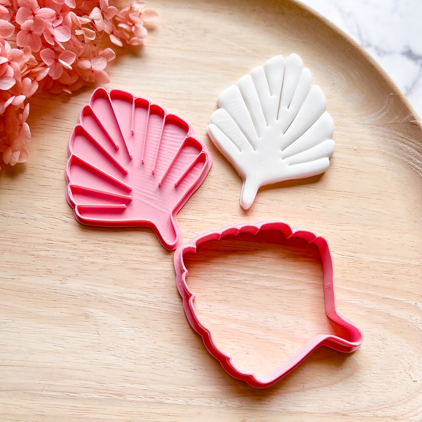 Fan Palm Cookie Cutter & Stamp