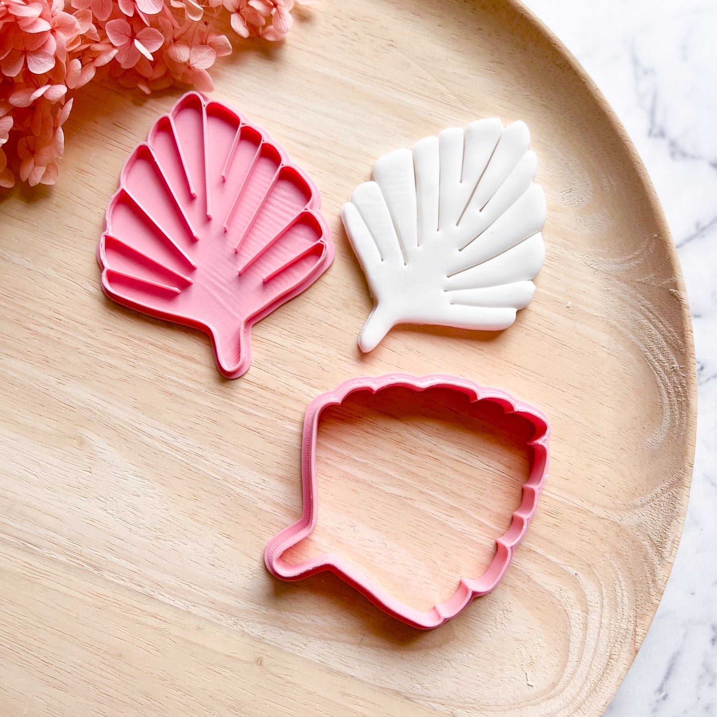 Fan Palm Cookie Cutter & Stamp