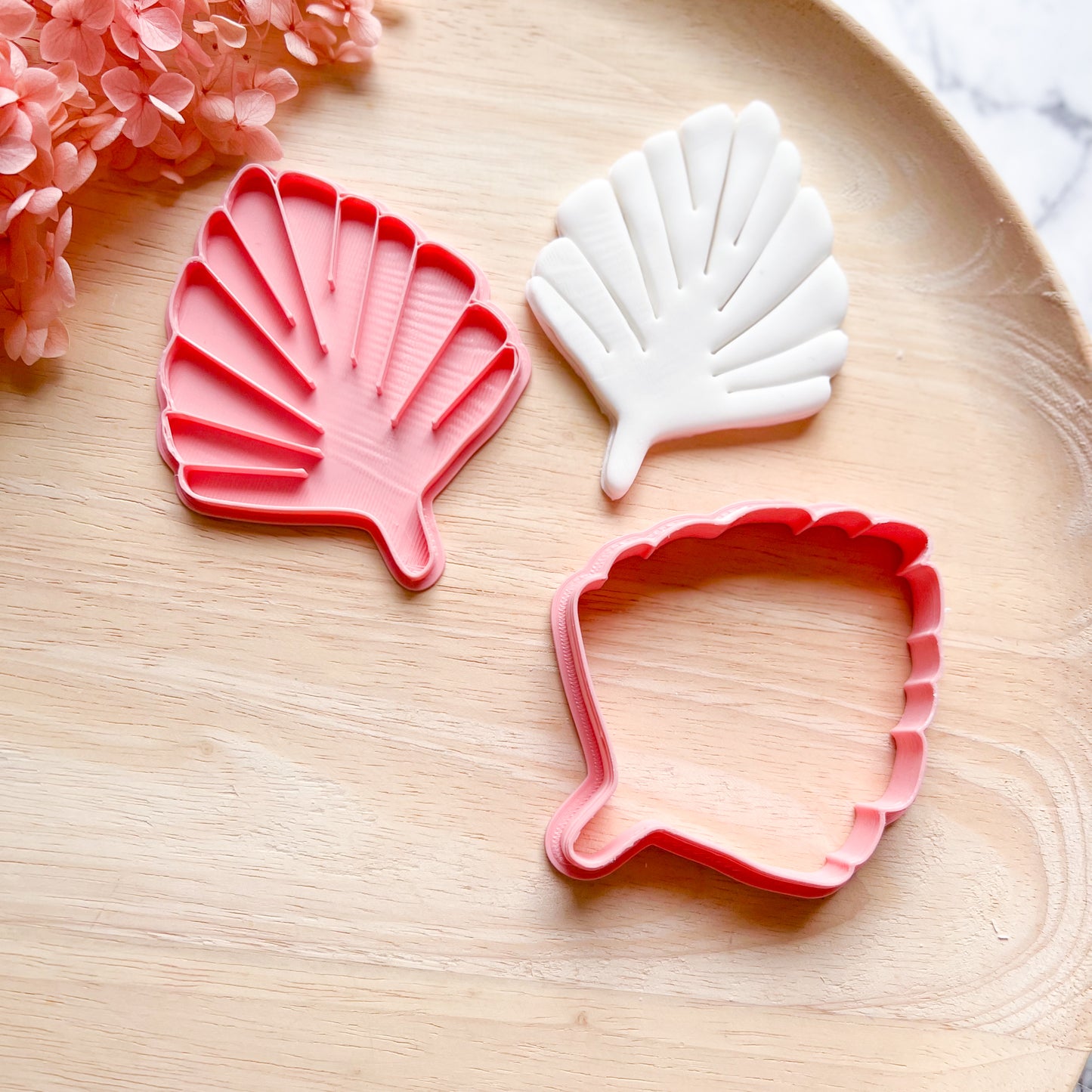 Fan Palm Cookie Cutter & Stamp