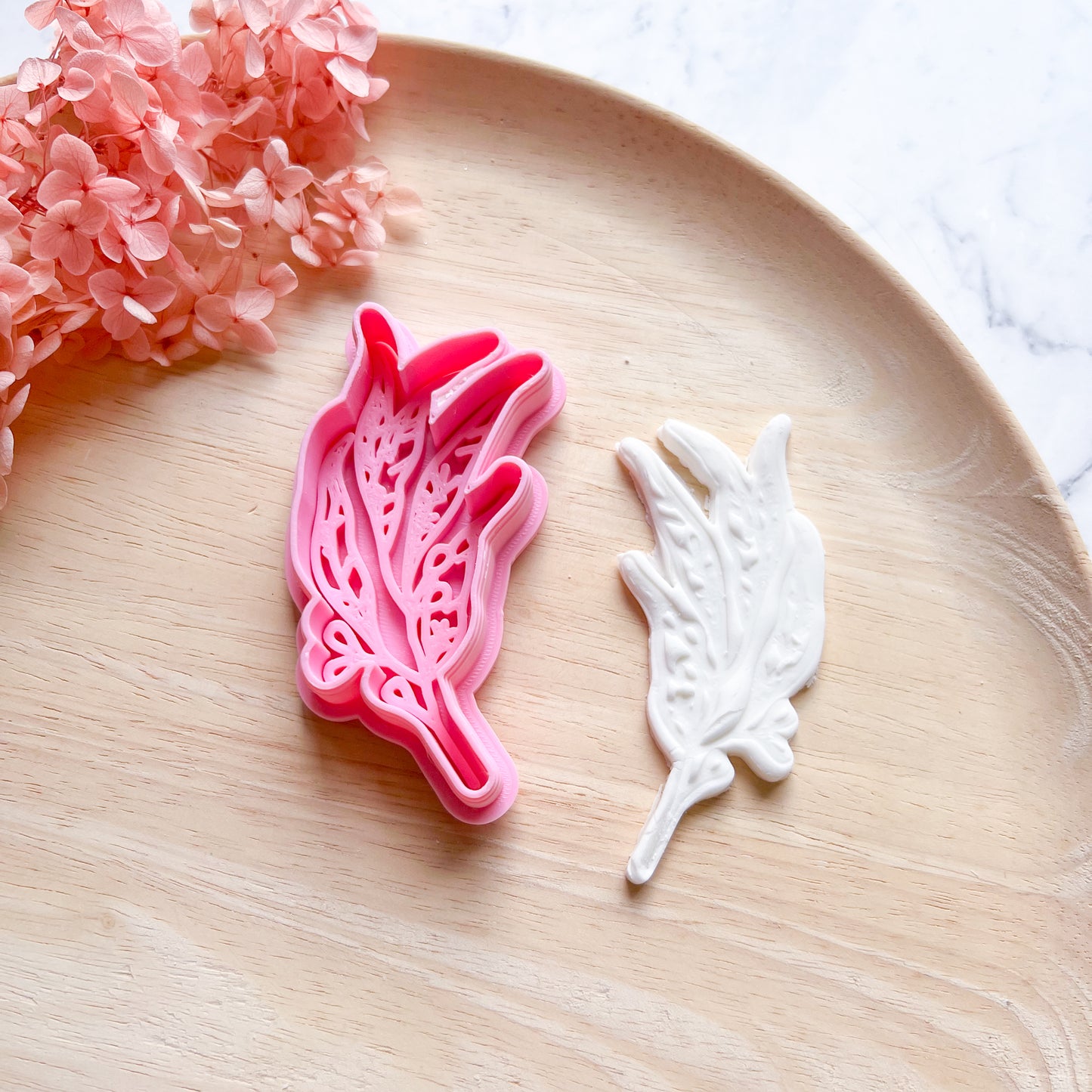 Eucalyptus Branch Cookie Cutter & Stamp