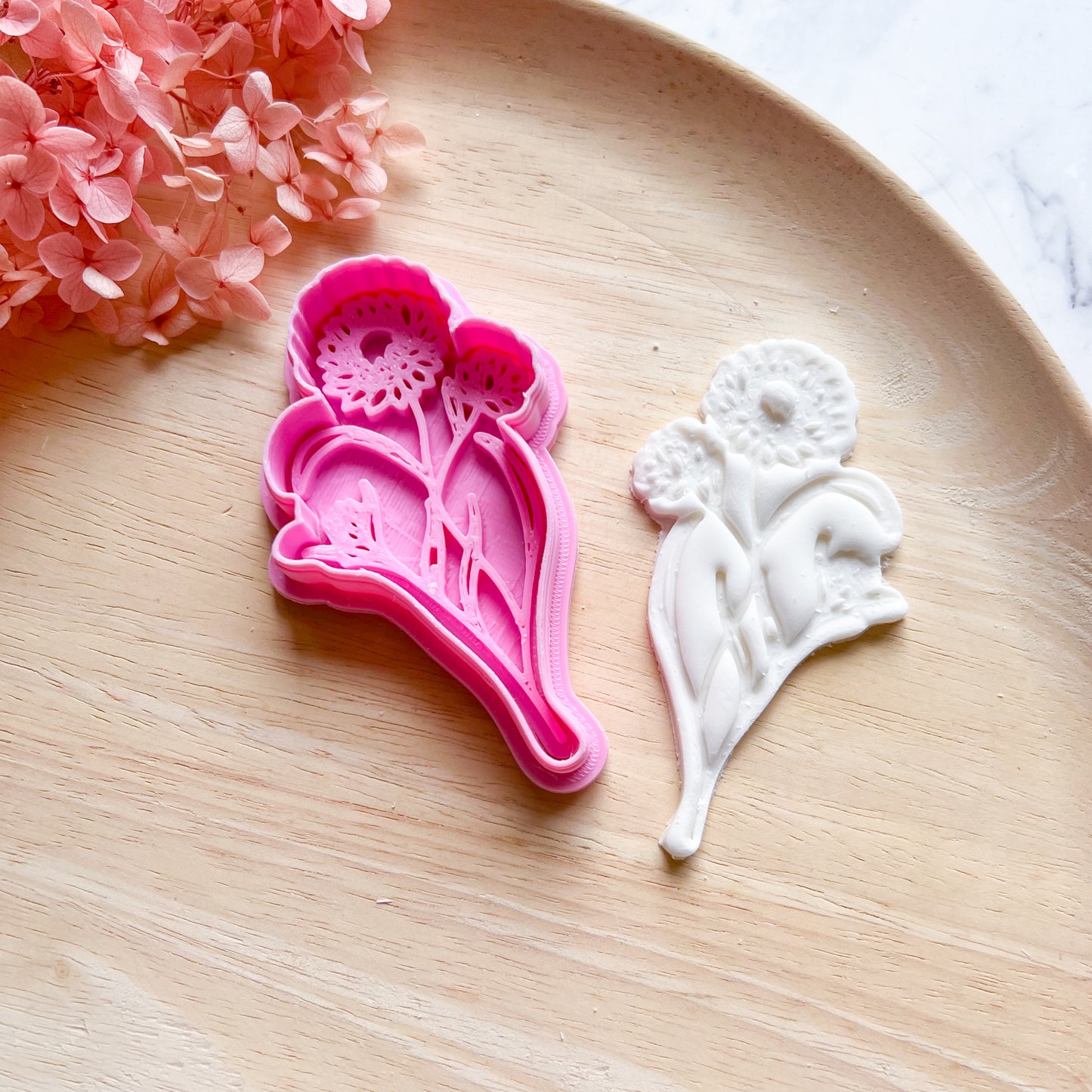 Native Flower Cookie Cutter & Stamp