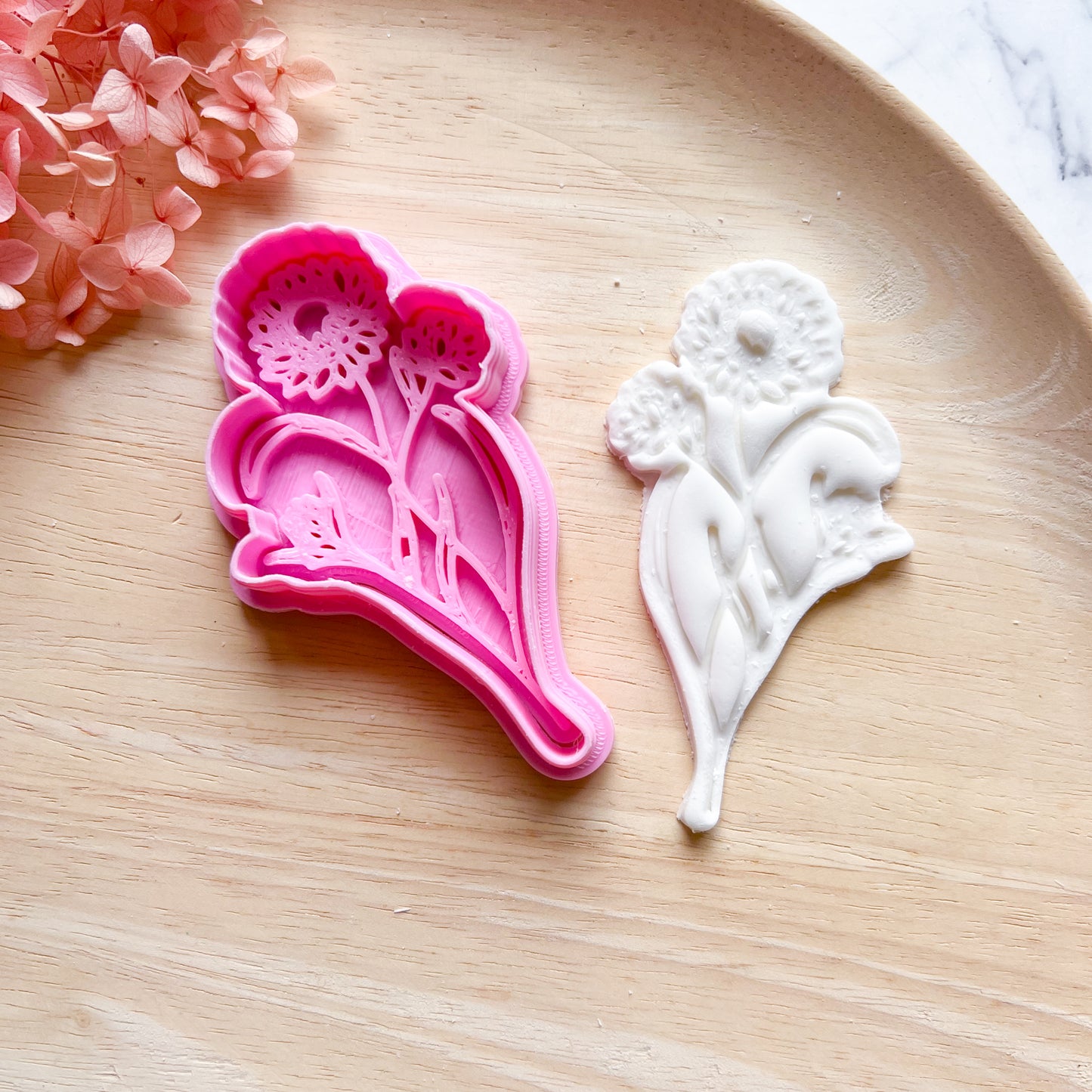 Native Flower Cookie Cutter & Stamp