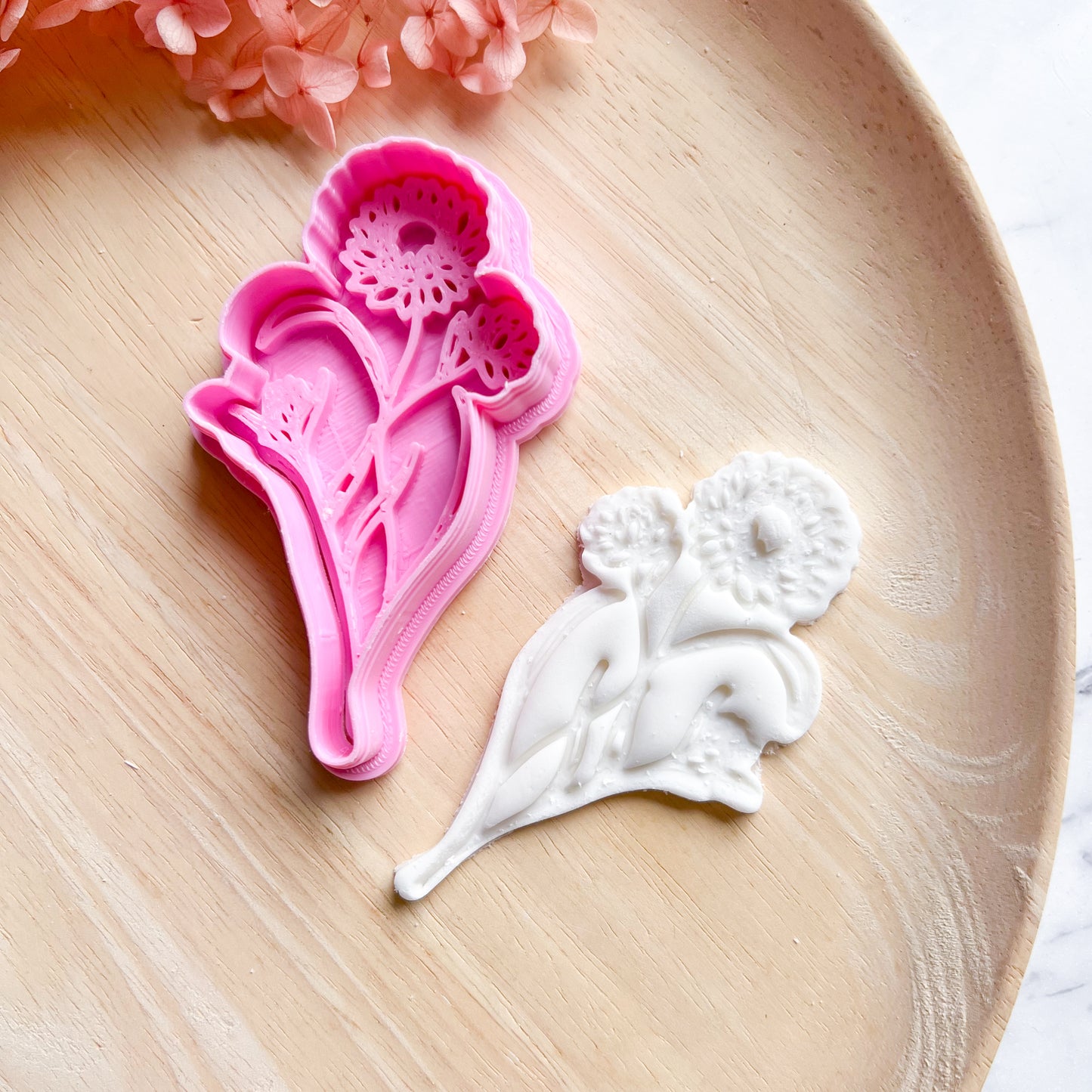 Native Flower Cookie Cutter & Stamp