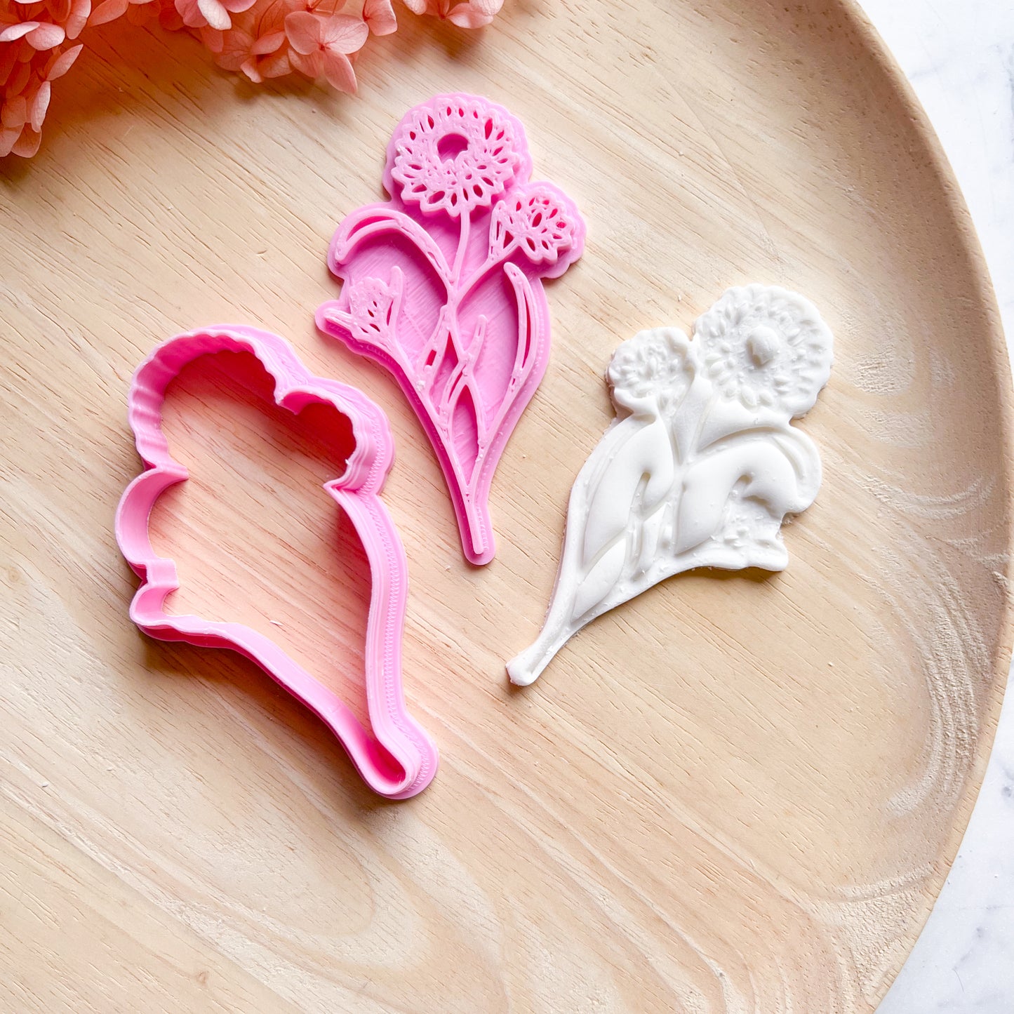 Native Flower Cookie Cutter & Stamp