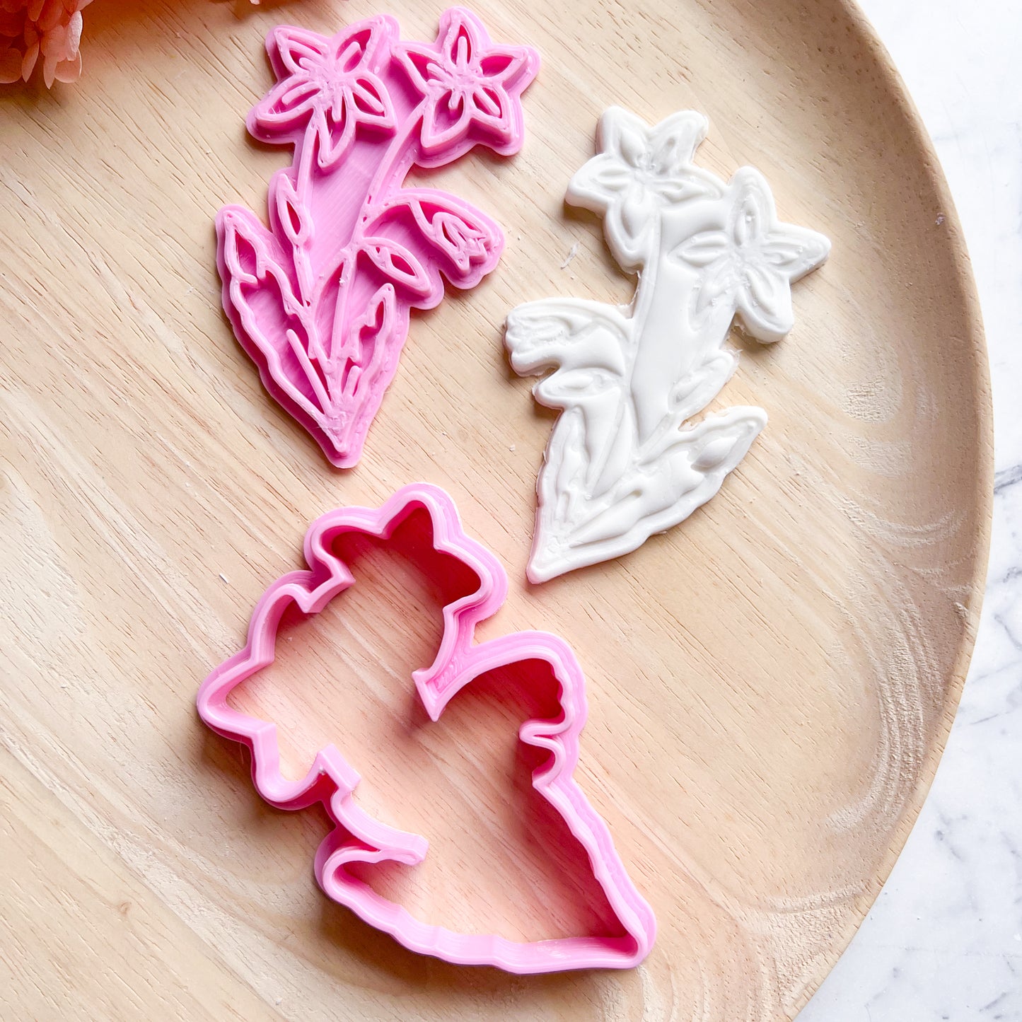 Star Flower Cookie Cutter & Stamp