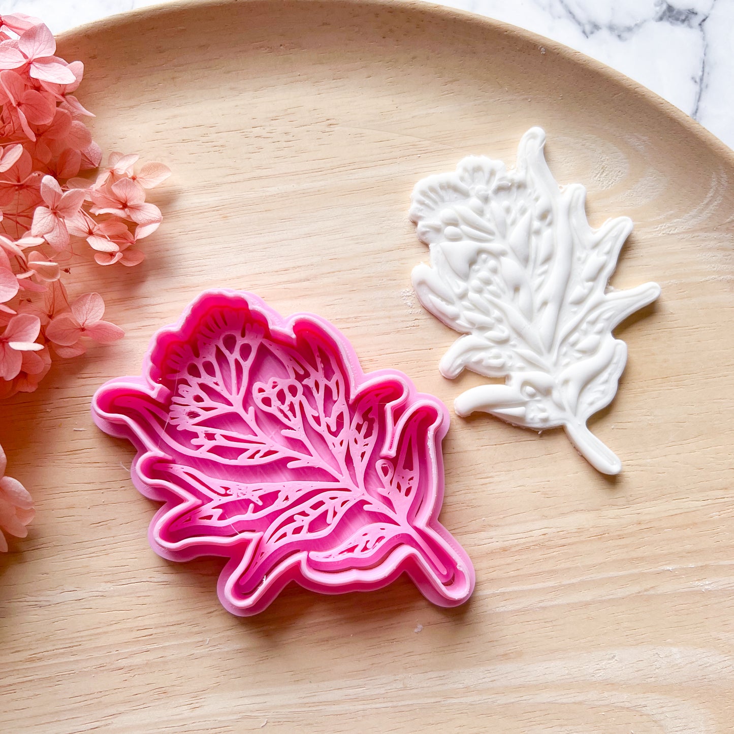 Wattle Cookie Cutter & Stamp