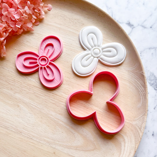 Flower #2 Cookie Cutter & Stamp