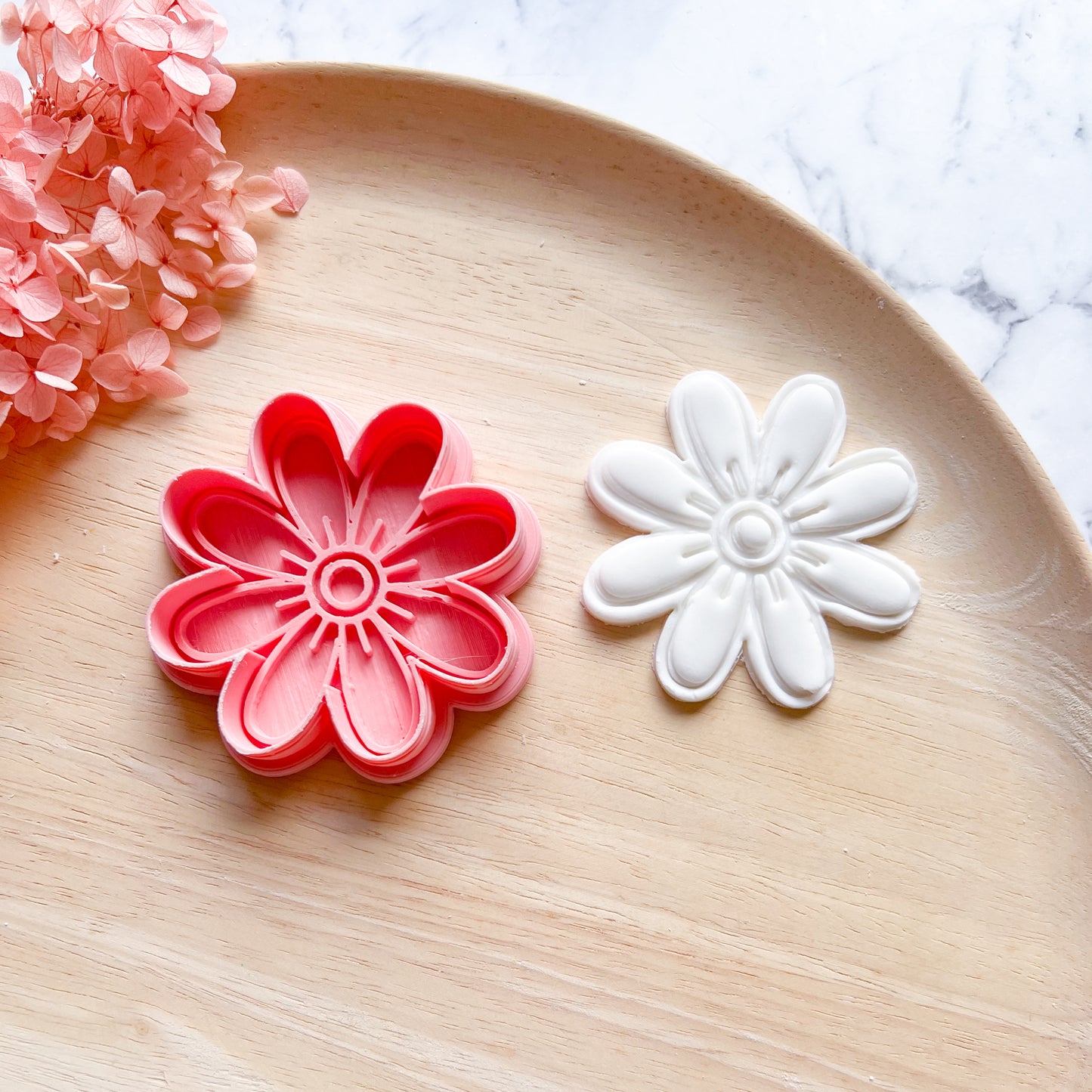 Flower #1 Cookie Cutter & Stamp