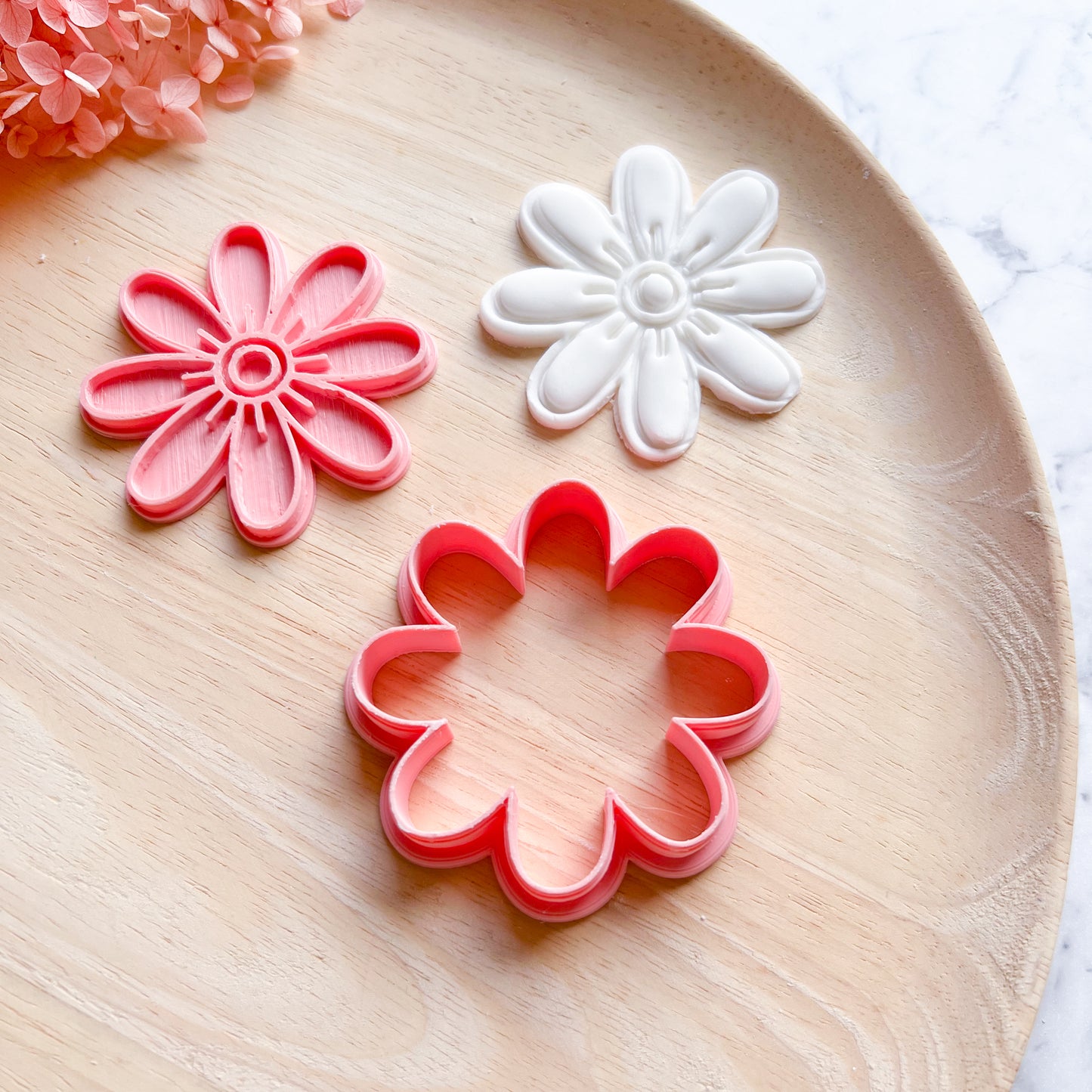 Flower #1 Cookie Cutter & Stamp