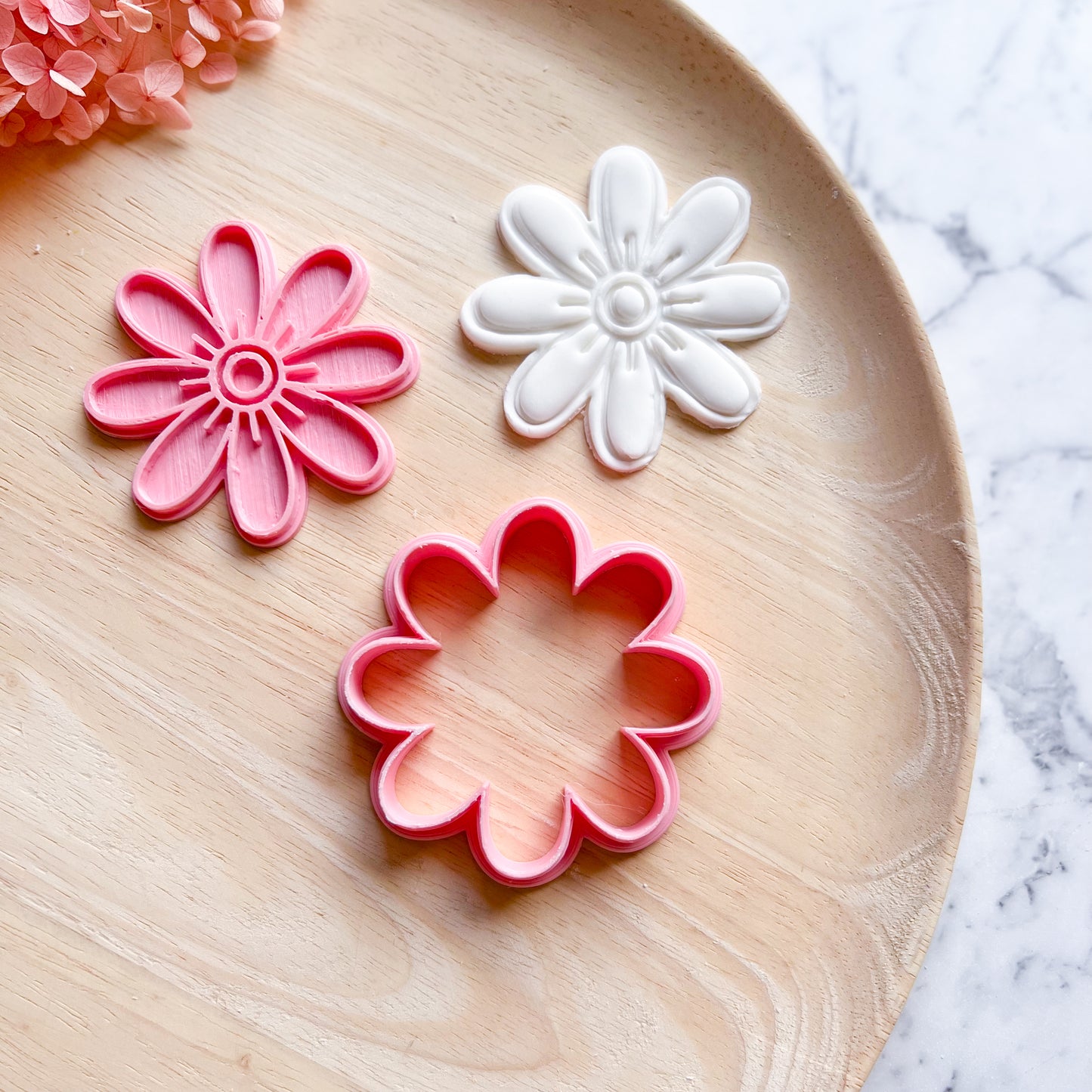 Flower #1 Cookie Cutter & Stamp