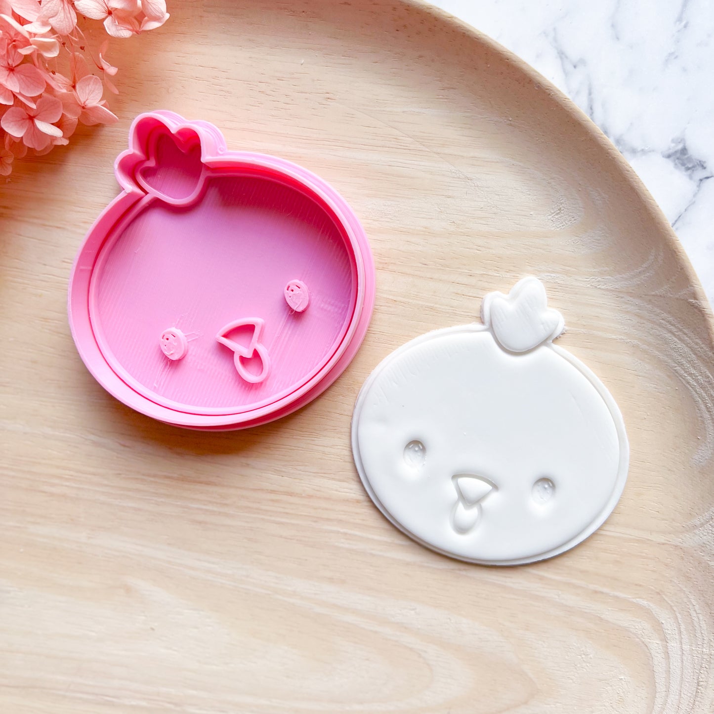 Baby Chick Cookie Cutter & Stamp