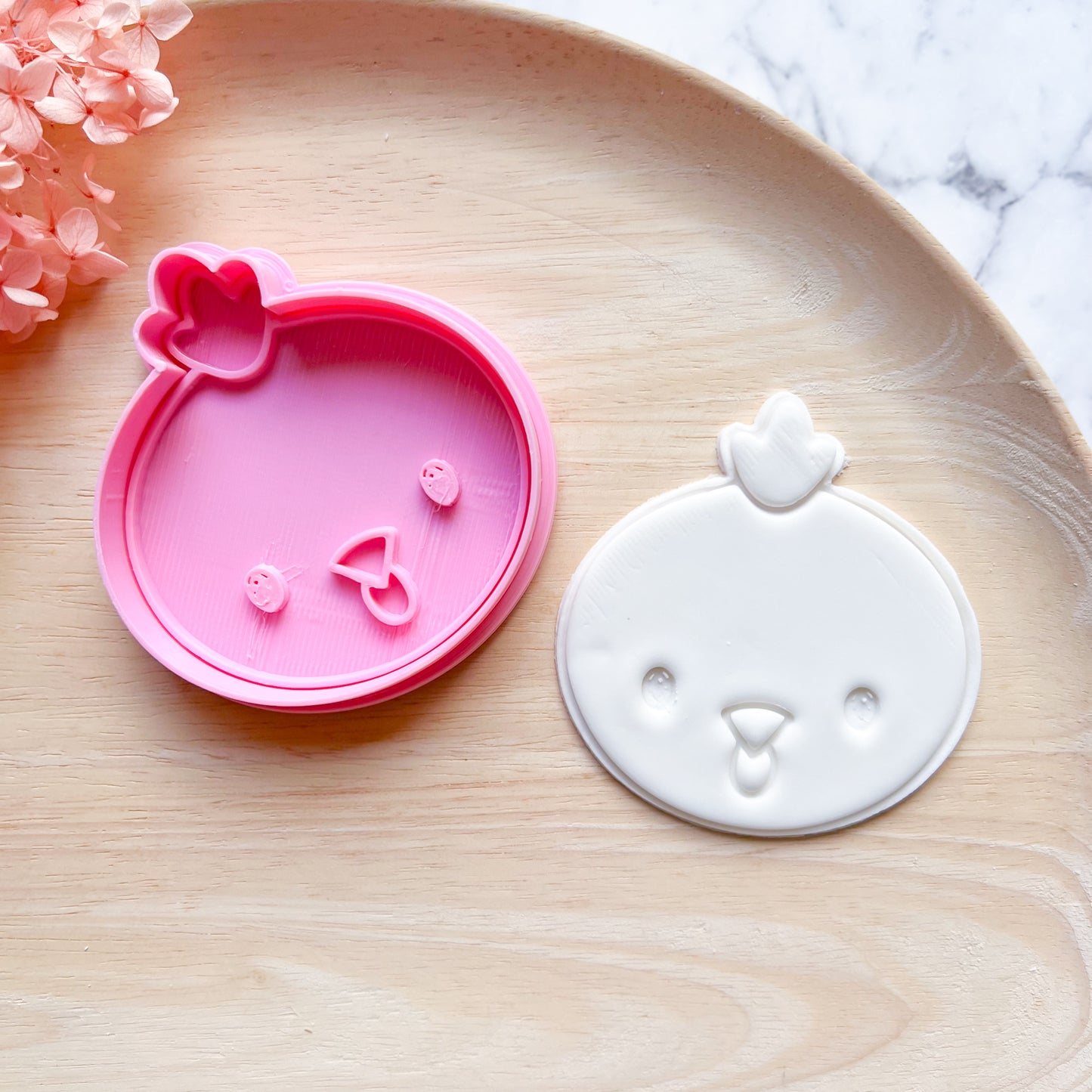 Baby Chick Cookie Cutter & Stamp