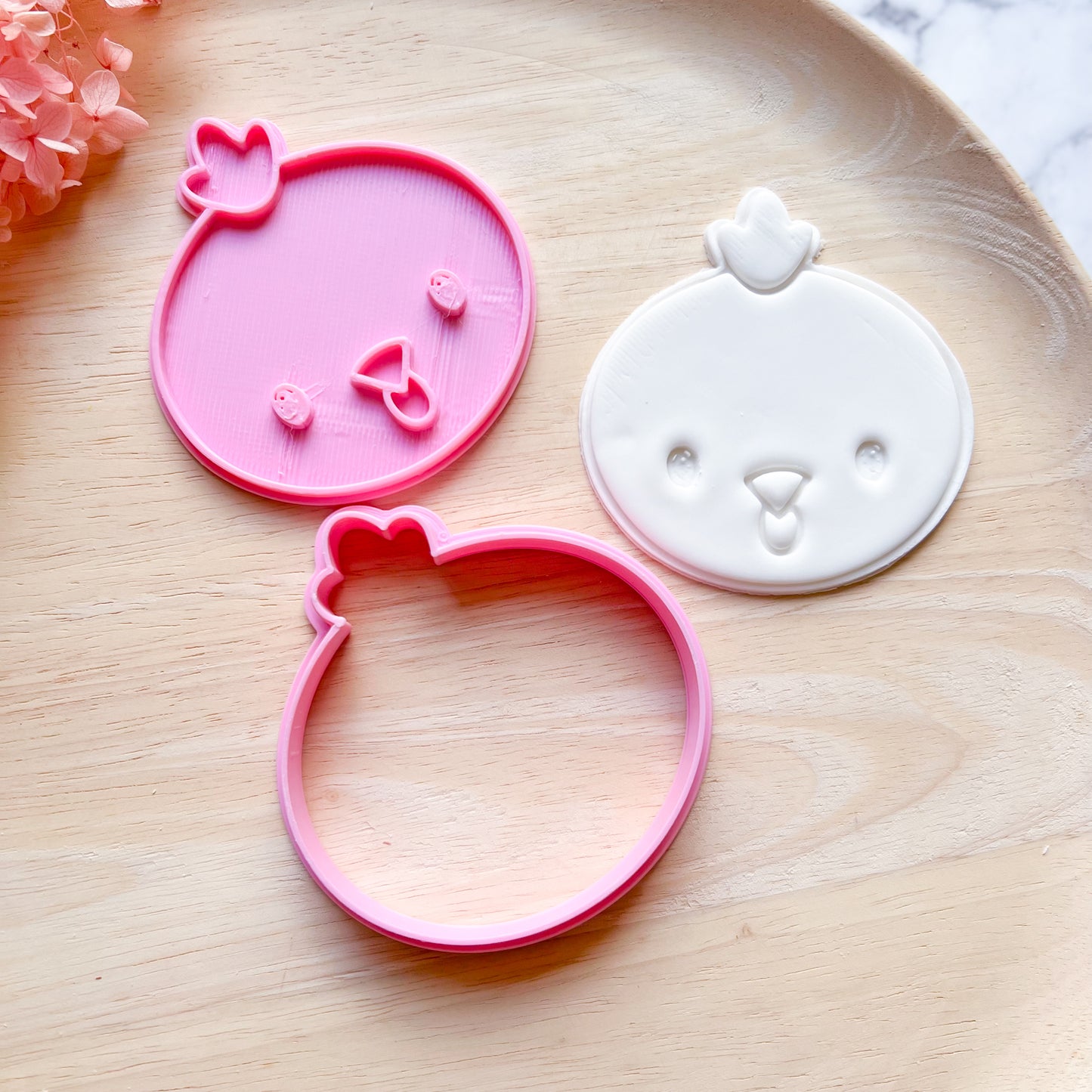 Baby Chick Cookie Cutter & Stamp