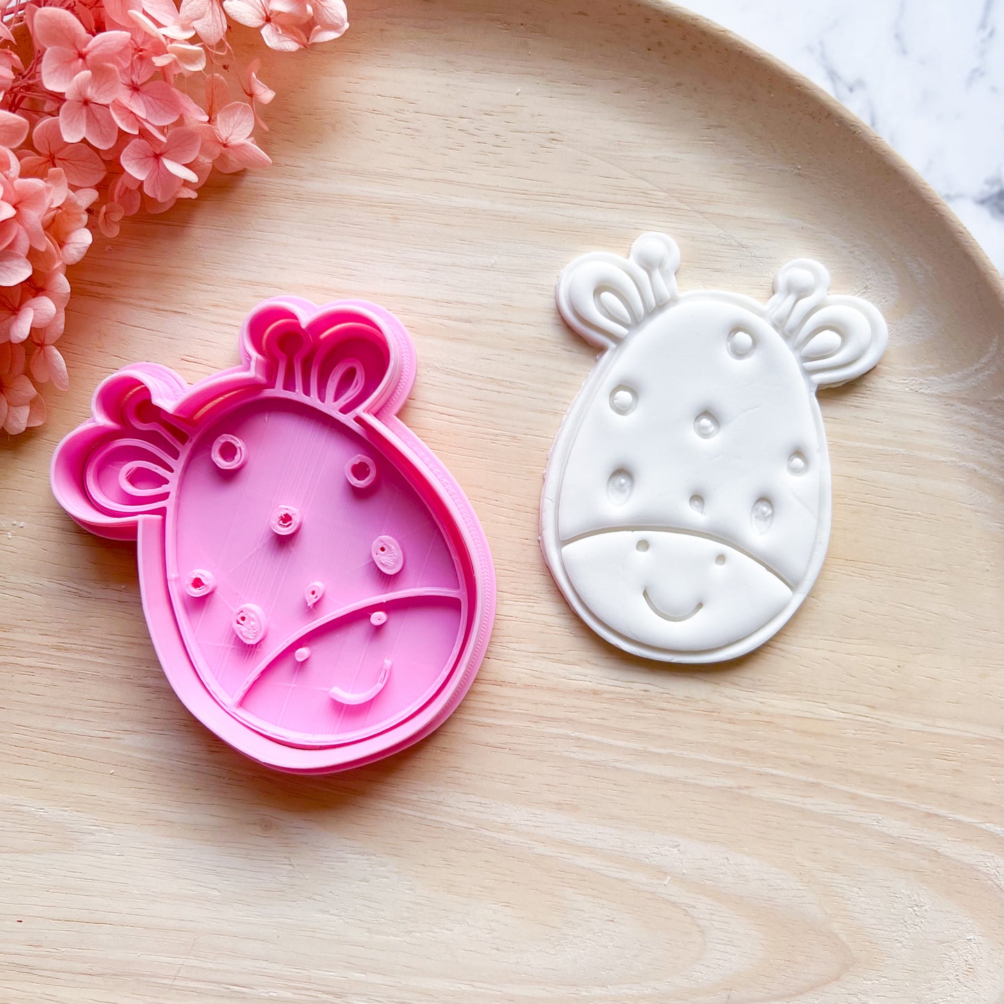 Baby Giraffe Cookie Cutter & Stamp