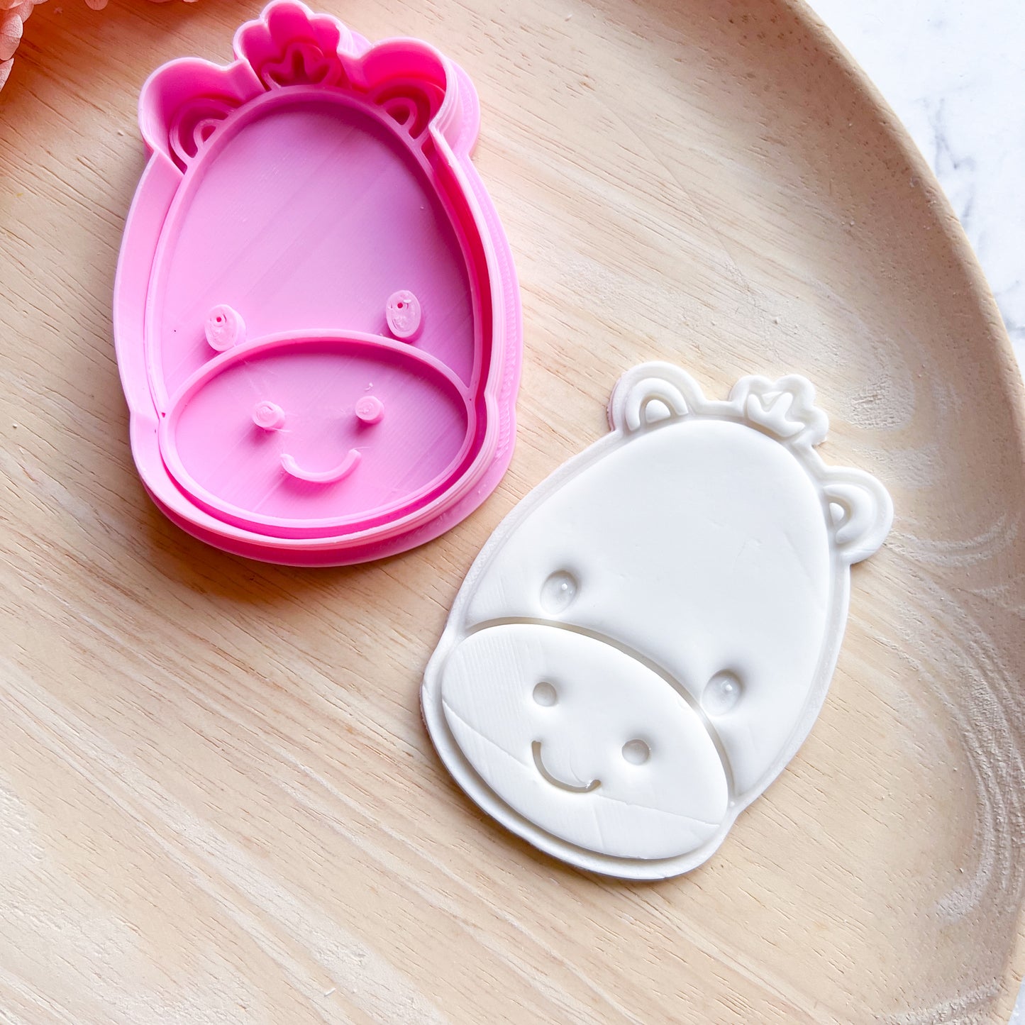 Baby Hippo Cookie Cutter & Stamp